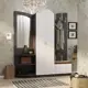 Шкаф для обуви Simaland 180x210x37 см ЛДСП цвет венге