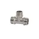 Тройник Aqualink 1"x1"x1" НР латунь 02577