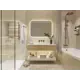 Керамическая плитка Azori 59 Veneziano originale 509471101 20.1x50.5см 1.52 м² цвет кремовый, цена за упаковку