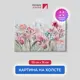 Картина на деревянном подрамнике Первое ателье "Акварель-тюльпаны" 115x76 см
