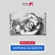Картина на деревянном подрамнике Первое ателье "Черно-белая роза" 40x60 см