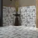 Глазурованный керамогранит Керамин Боярд 60x30 см 1.44 м² матовый цвет серый