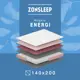Матрас ZonSleep Tatami 140x200 см независимый пружинный блок, двуспальный