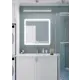 Зеркало для ванной Omega Glass Тип 2 SD602 с подсветкой 60x60 см квадратное
