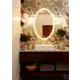Зеркало для ванной Omega Glass Тип 3 SD953 с подсветкой 60x90 см овальное