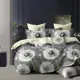 Комплект постельного белья Home Mercury Одуванчики 5 28753, евро, поплин, цвет серый