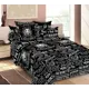 Комплект постельного белья Home Mercury Лев 29473, семейный, перкаль, цвет черный
