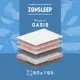 Матрас ZonSleep Millenium 80x195 см независимый пружинный блок, односпальный