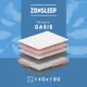 Матрас ZonSleep Millenium 140x190 см независимый пружинный блок, двуспальный