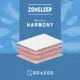 Матрас ZonSleep Triumf 90x200 см беспружинный, односпальный