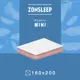 Матрас ZonSleep Layt 160x200 см беспружинный, двуспальный