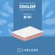 Матрас ZonSleep Layt 140x200 см беспружинный, двуспальный