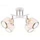 Люстра потолочная Ambrella light Traditional 4 лампы 12 м² цвет белый, золото