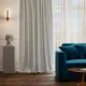 Штора на ленте Inspire Nuria 160х280 см цвет экрю