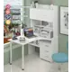 Компьютерный стол Мэрдэс СР-133-150 БЕ-ПРАВ 101x175x150 см ЛДСП цвет белый матовый