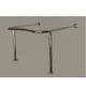Поручень стена-пол под раковину разборный 72.5x59.5x80 см