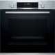 Электрический встраиваемый духовой шкаф Bosch Serie 6 HBG536HS0R 59.4x59.5x54.8 см цвет серебристый