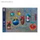 Интерьерная наклейка-голография «Ёлочные игрушки» 21x33 см