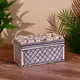 Шкатулка "Сетка" 24x12x12 см