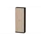 Шкаф распашной Furnistyle Лайф 80x215x40 см ЛДСП цвет венге/дуб сонома