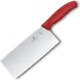 Кухонный нож сантоку Victorinox лезвие 18 см цвет красный
