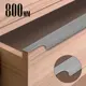 Мебельная ручка-профиль Cappio 9572189 80 мм алюминий серый
