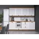 Кухонный гарнитур СБК Кантри 167719 240x224x47 см ЛДСП цвет риббек натуральный/сосна андерсен