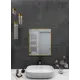 Зеркало интерьерное в алюминиевой раме настенное ONE Mirror 60x50 см золото