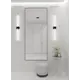 Зеркало интерьерное в алюминиевой раме настенное ONE Mirror 200x90 см черное
