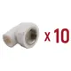 Уголок Valtec VTp.752.0.02005 20x3/4" внутренняя резьба полипропилен 10 шт.