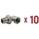 Американка угловая Aqualink 1/2"x1/2" ВР-НР латунь 10 шт