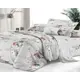 Комплект постельного белья Эльф De Luxe 141-Краса, полутораспальный, сатин, разноцветный