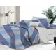 Комплект постельного белья Эльф Bella Vita Luxe 1193-Марлон, евро, бязь, разноцветный