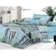 Комплект постельного белья Эльф Bella Vita Luxe 1194-Сан-Марино, семейный, бязь, разноцветный