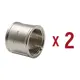 Муфта Aqualink 1"x1" ВР латунь 2 шт