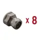 Муфта комбинированная Aqualink 3/4"x16 мм ВР латунь k18294