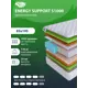 Матрас SkySleep Energy Support S1000 85x195 см независимый пружинный блок, односпальный, ортопедический, кокосовый