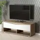 Тумба под телевизор Simaland 7580824 115x42x36 см ЛДСП цвет белый