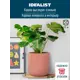 Кашпо Флоу Idealist lite 30x30 см 17 л искусственный камень красный