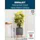 Кашпо Таун на ножках Idealist lite 25 см 41 см 12 л искусственный камень черный на ножках