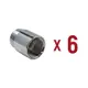 Удлинитель Aqualink 1/2"x1/2" ВР-НР латунь 6 шт k18874