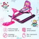 Снегокат Nika Kids Сказочный патруль ССП2 фиолетовый/розовый 46x25x74 см