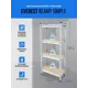 Стеллаж с полками Everest 4 60x120x30 см нагрузка до 150 кг металл цвет оцинкованный