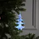 Елочная игрушка Хрустальная ёлочка Luazon lighting 9143352 18 см бесцветный/прозрачный