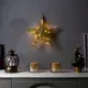 Светящаяся электрическая фигура 9591245 Золотистая звезда для дома Luazon lighting h 2 см разноцветный