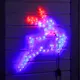 Светящаяся электрическая фигура Олень для дома Luazon lighting h 55 см разноцветный
