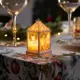 Светящаяся электрическая фигура Белый фонарь с лисой для дома Luazon lighting 0 ламп h 6.3 см разноцветный