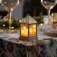 Светящаяся электрическая фигура Серебристый фонарь с лисой для дома Luazon lighting 0 ламп h 6.3 см разноцветный