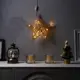 Светящаяся электрическая фигура Звезда с бусинами для дома Luazon lighting h 30 см разноцветный