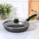 Сковорода Белая калитва Классика атлас 26 см с крышкой алюминий цвет черный
